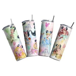 Disney Princess Illustrated Tumbler